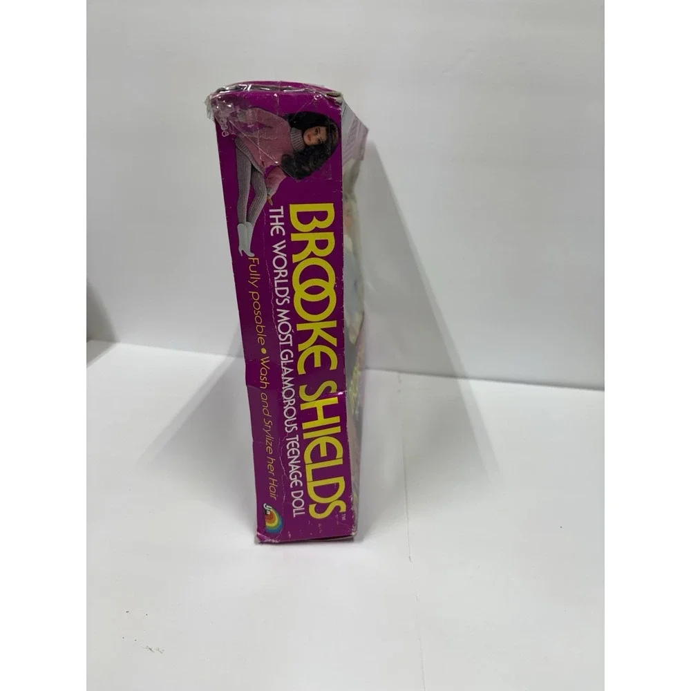 Vintage 1982 Brooke Shields Teenage Doll Fully Posable w/ Brush Ring LJN  #8833